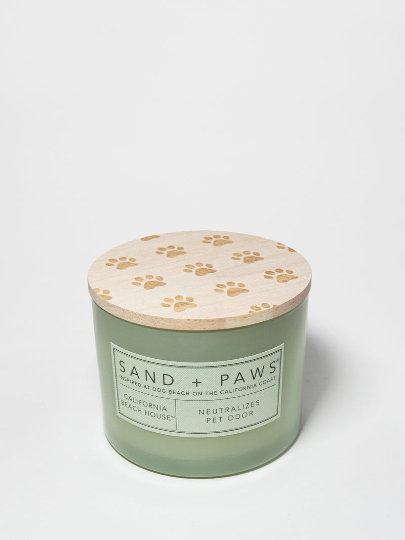 Sand + Paws California Beach House 12 oz scented candle